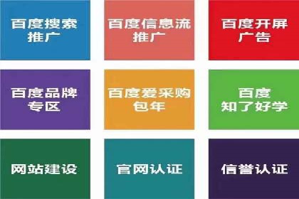 百度竞价公司案例分享：行业解决方案